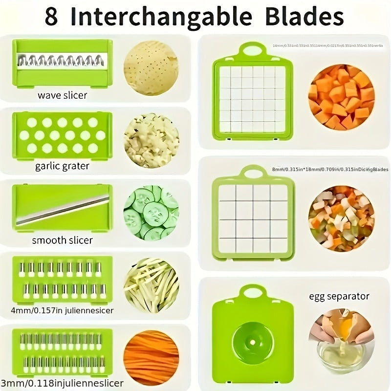 Multifunctional Vegetable Chopper Set