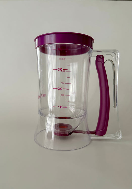 Pancake Cupcake Batter Dispenser with Squeeze Handle
