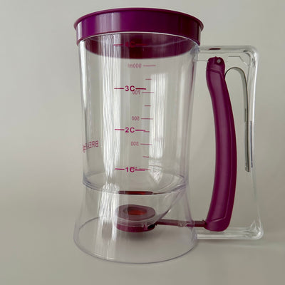 Pancake Cupcake Batter Dispenser with Squeeze Handle